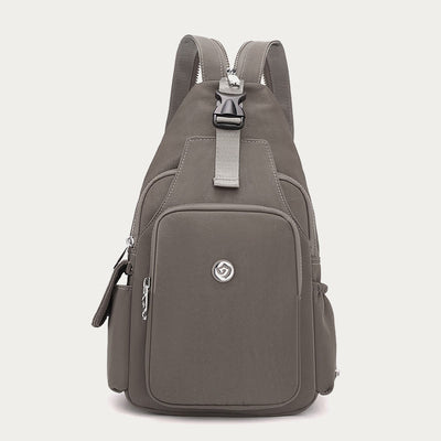 Multifunctional Sling Bag For Women Portable Waterproof Nylon Backpack