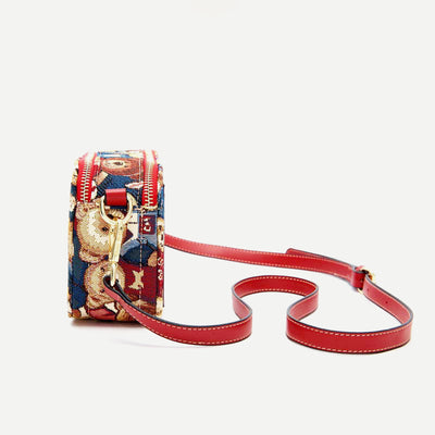 Women Girls Cute Bear Shoulder Bag Mini Crossbody Bag Purse