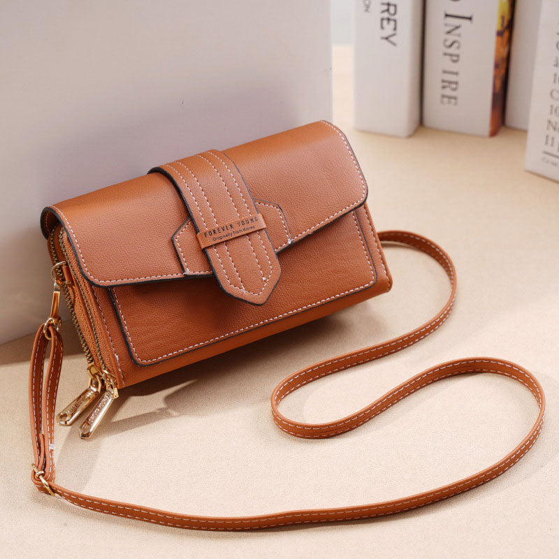 Retro Multi-Card Coin Purse Crossbody Bag
