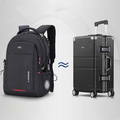 Classic Business Backpack For Men Large Travel Laptop Bag