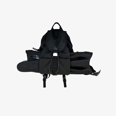 Lightweight Multifunction Sport Backpack Yoga Skateboard Racket Storage Bag Travel Daypack