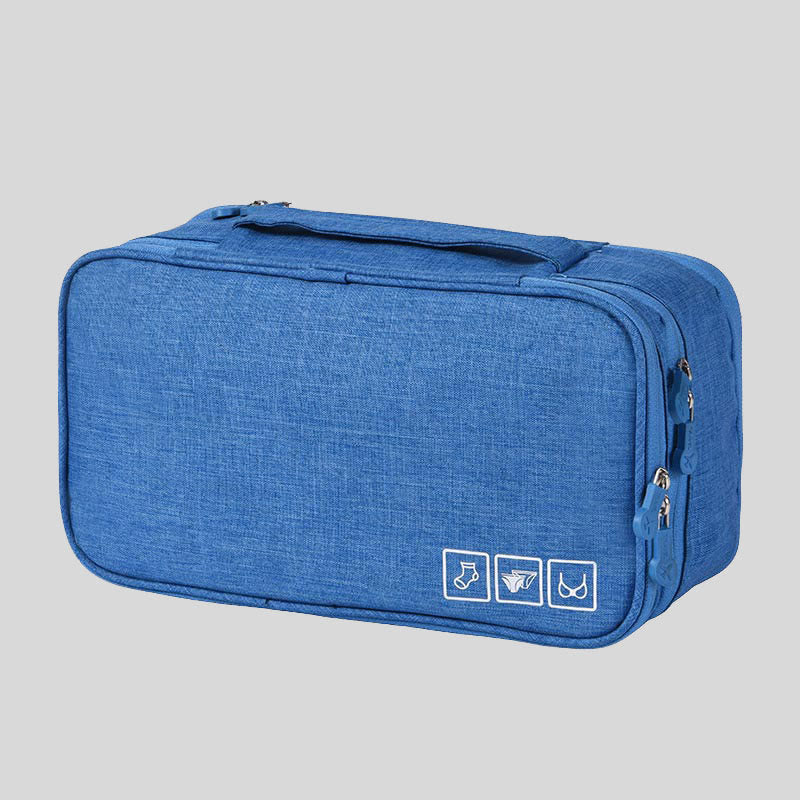 Storage Bag For Travel Oxford Protable Multi-Function Underwear Organizer
