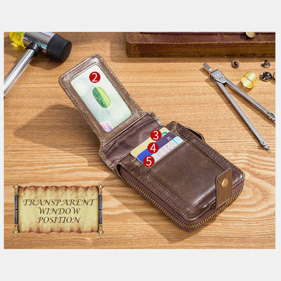 RFID Leather Multifunctional Wallet