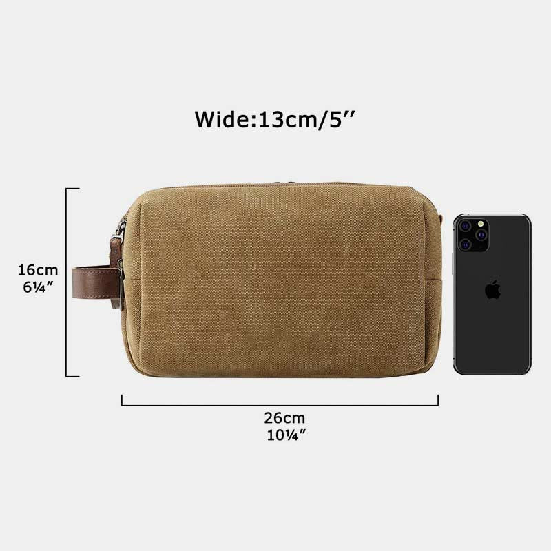 Storage Bag For Men Business Black Oxford Dry Wet Separation Travel Bag