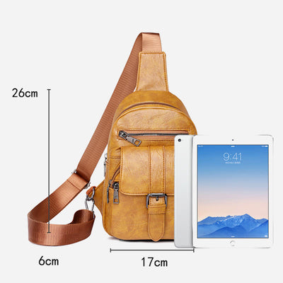 Small Crossbody Purse Waist Bag for Women Leathe Sling Bag