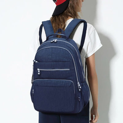 Waterproof Nylon Backpack Lightweight Sports Travel Daypack Multi-Color Optionals