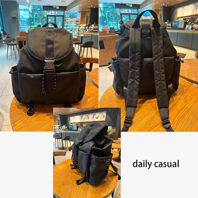 Lightweight Multifunction Sport Backpack Yoga Skateboard Racket Storage Bag Travel Daypack