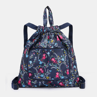 Multifunctional Foldable Backpack With Lanyard