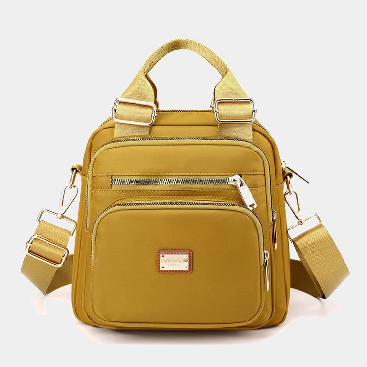 Multi-Pocket Waterproof Crossbody Bag Backpack