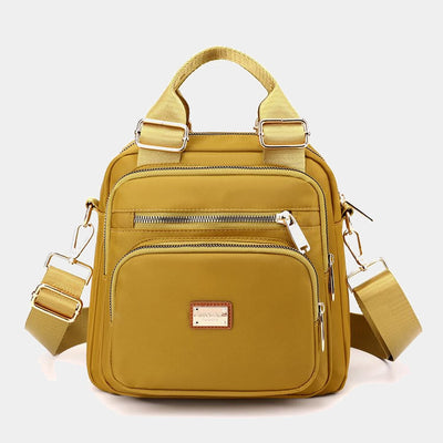 Multi-Pocket Waterproof Crossbody Bag Backpack