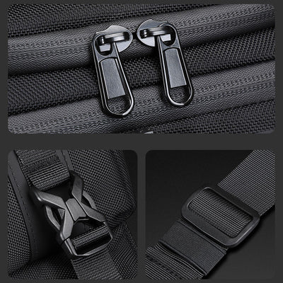 Multifunction Crossbody Bag Waist Pack for Men Multi Pocket Chest Bag