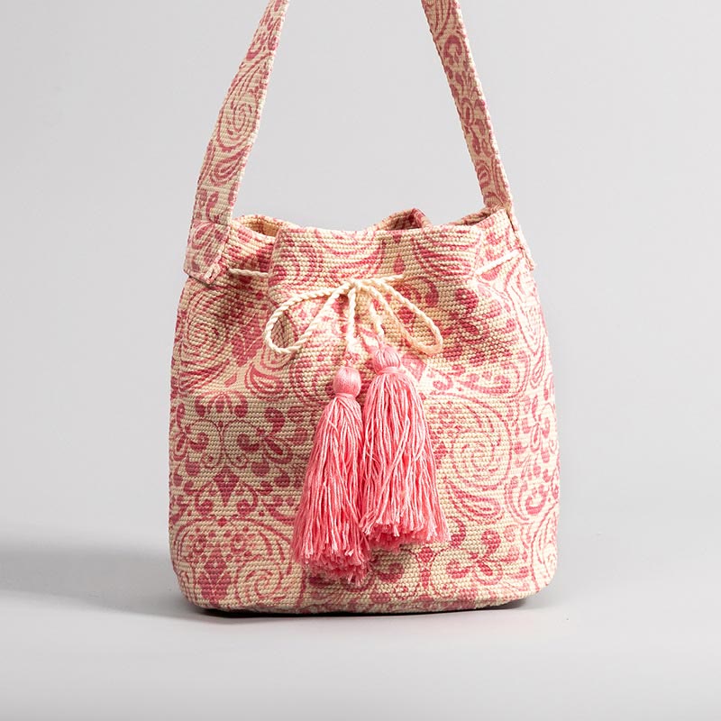 Crossbody Bag for Women Bohemian Canvas Casual Shopping Shoulder Bag