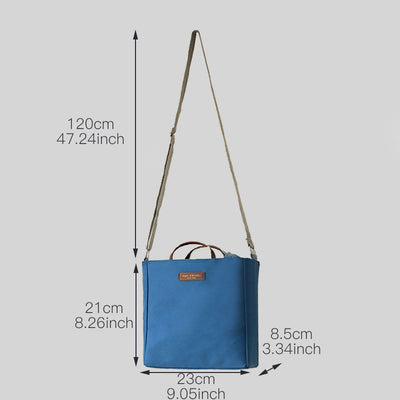 Mini Tote For Women Travel Lightweight Multi Compartment Crossbody Bag