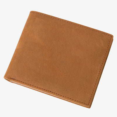 Thin Wallet For Family Laser Inscription Leather Purse Gift