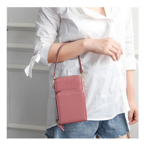 Large Capacity Multi-Pocket Crossbody Phone Bag