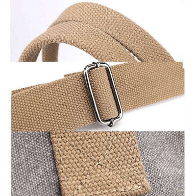 Large Capacity Women Canvas Tote Casual Crossbody Shoulder Handbags Messenger Bag