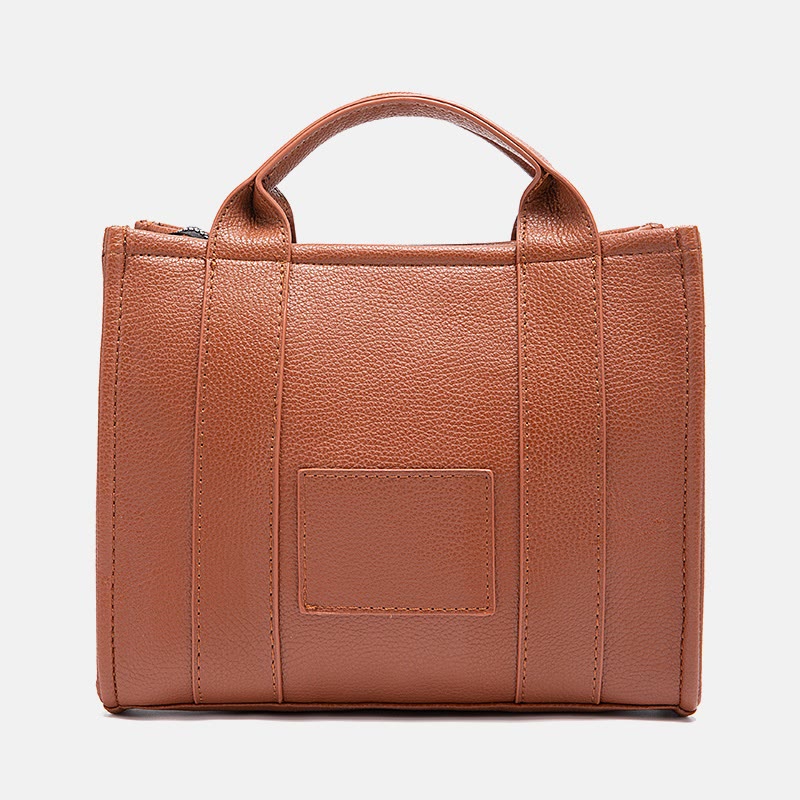 Tote Bag For Women Pu Leather Large Capacity Casual Handbag