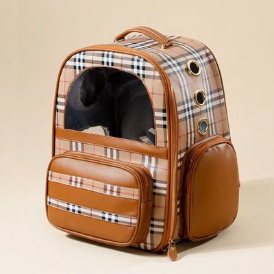 Pet Carrier Backpack for Dogs Cats Puppies with Ventilated Design Waterproof