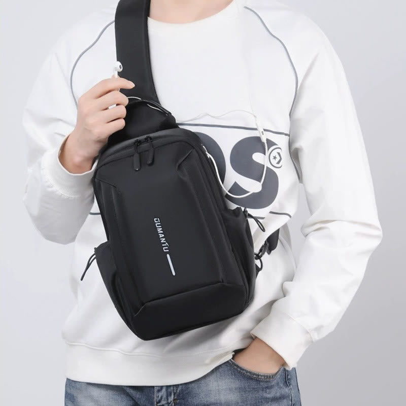 Sling Bag For Men Travel Daily Large Capacity Chest Bag