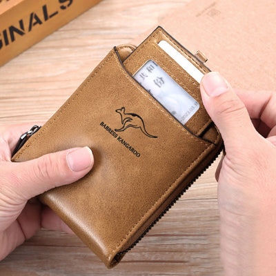 RFID Waterproof Lightweight Short Wallet