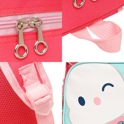 Waterproof Cute Bunny Backpack for Boys Girls with Padded Straps