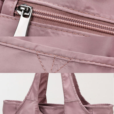 Large Capacity Tote Handbag for Women Multi-Pocket Casual Sport Shoulder Bag