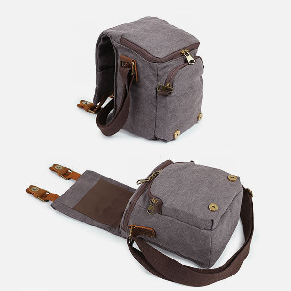 Waterproof And Shockproof Retro Camera Bag Messenger Bag