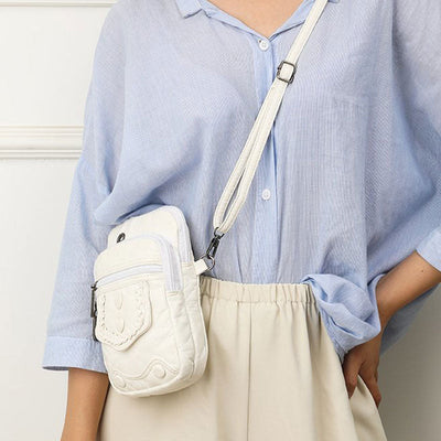 Large Capacity Retro Mobile Phone Bag Crossbody Bag