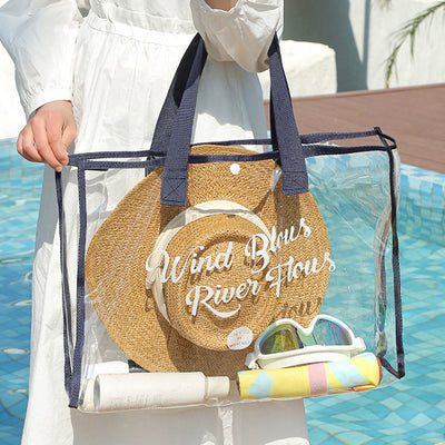 Beach Bag For Holiday Travel Waterproof Transparent Portable Swimming Bag