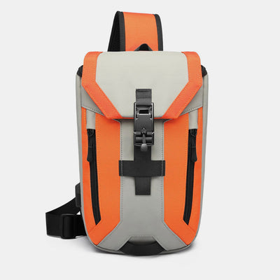 Water-Resistant Sling Bag With USB Charging Port