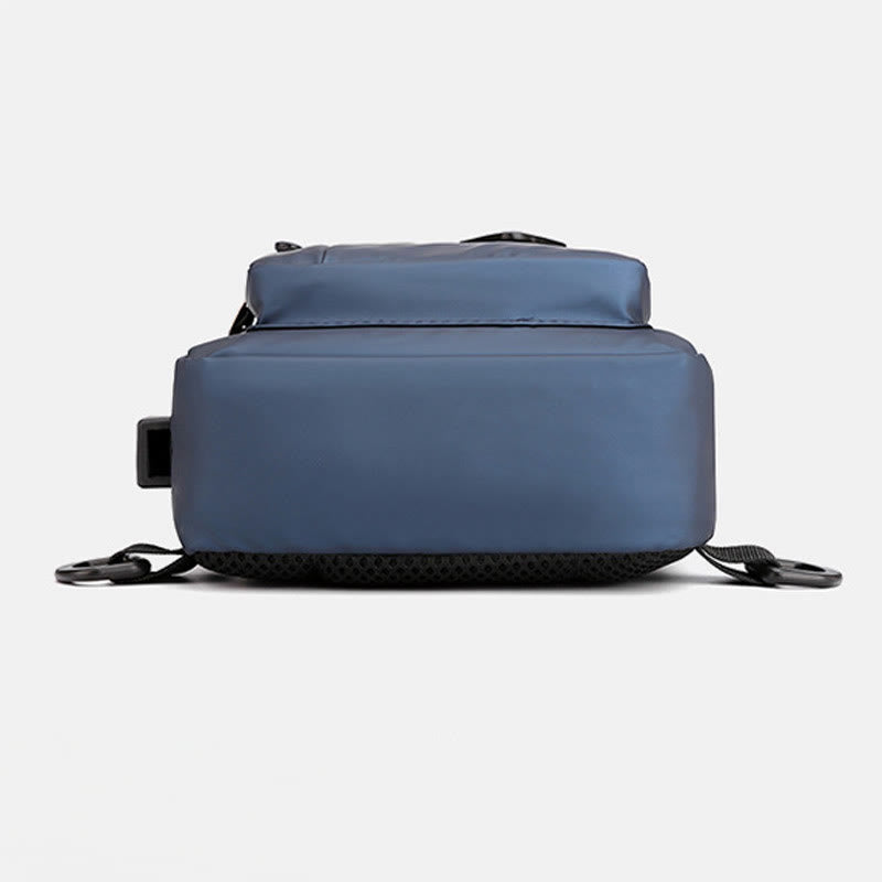 Practical Crossbody Sling Bag For Men Waterproof Travel Satchel Purse