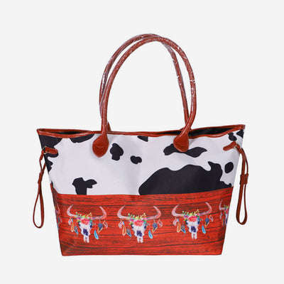 Casual Printing Canvas Tote Beach Bag