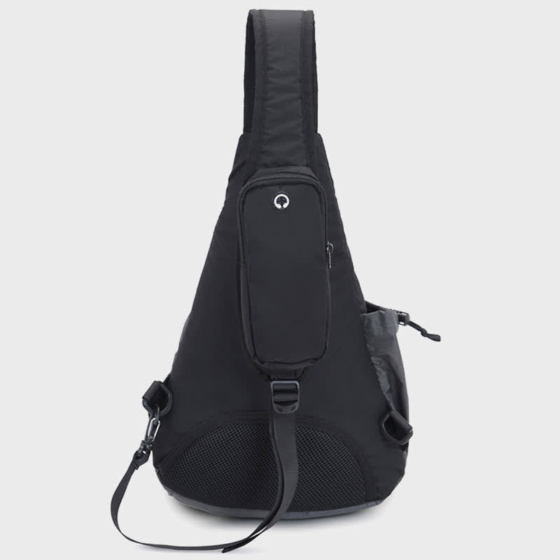 Waterproof Sling Bag Crossbody Backpack Casual Nylon Shoulder Bag Chest Bag