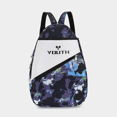 Racket Bag For Teenager Colorful Printing Waterproof Oxford Sports Bag