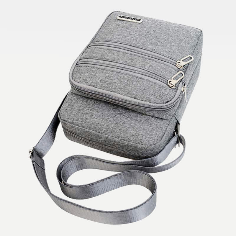 Crossbody Bag for Men Travel Passport Cellphone Wallet Bag Small Pouch