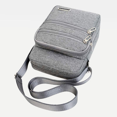 Crossbody Bag for Men Travel Passport Cellphone Wallet Bag Small Pouch