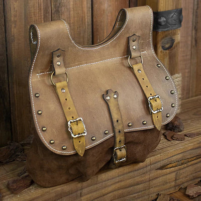 Vintage Waist Bag Medieval Cosplay Outdoor Belt Bag Tool Kit