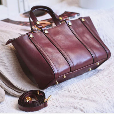 Tote For Women Simple Casual Multi Compartment Crossbody Commuter Bag