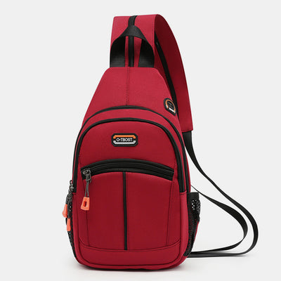Mini Shoulder Backpack Colorblock Crossbody Sling Bag Daypack for Women Men