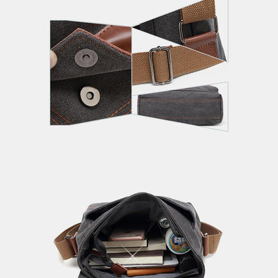 Large Capacity Casual Crossbody Bag