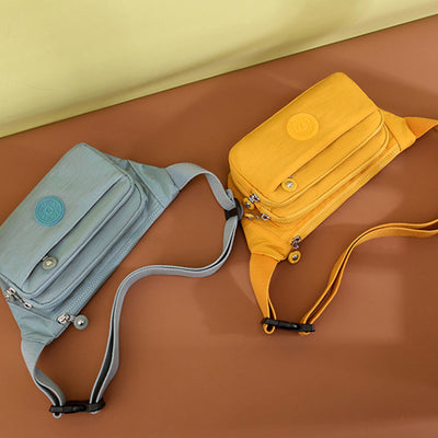 Multi Pocket Lightweight Crossbody Adjustable Waist Pack Phone Bag