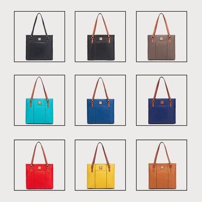 Tote Bag For Women Retro Business Style Large Laptop Bag