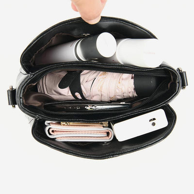Purses and Handbags for Women Multi-Compartment PU Crossbody Bag Shoulder Bag