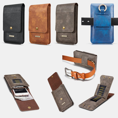 Multifunctional Retro Large Phone Bag Waist Bag