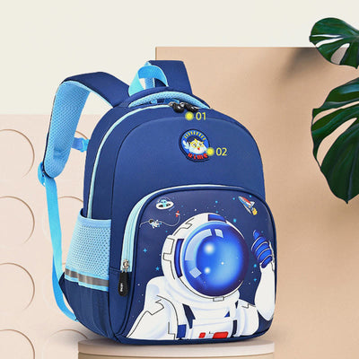 Backpack For Kids Cartoon Character Printing Lightweight Oxford Schoolbag