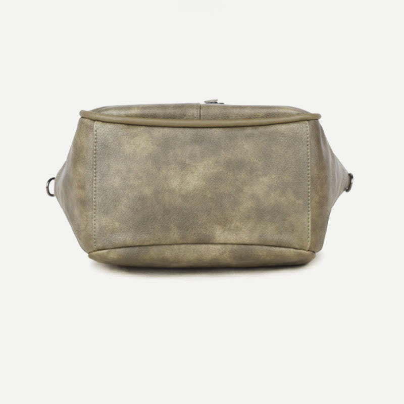 Tote Bag for Women Vintage Large Capacity PU Leather Handbag