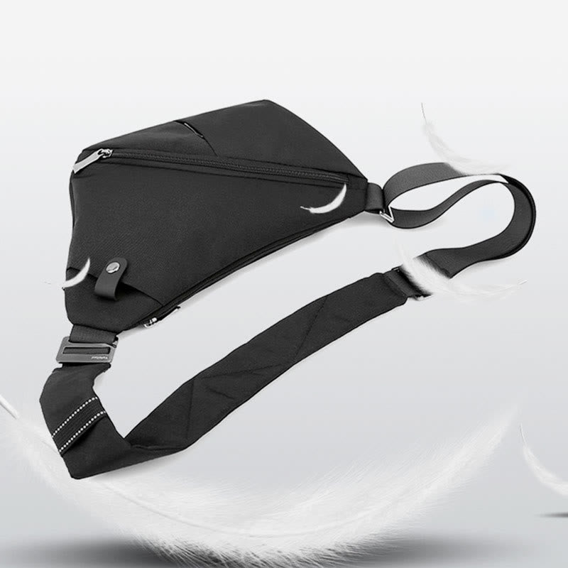 Sling Bag For Men Outdoor Travel Nylon Crossbody Day Pack