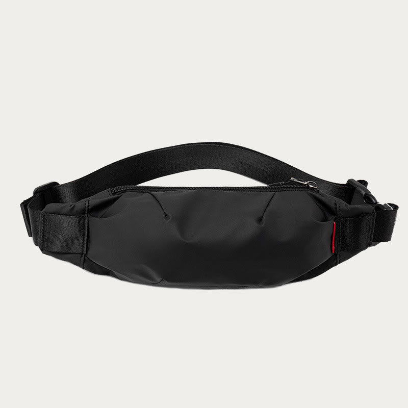 Sling Bag For Men Slim Lightweight Oxford Chest Phone Bag