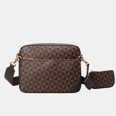 Classic Smaill 3 Pcs Crossbody Bag Set Unisex Clutch Purse Set