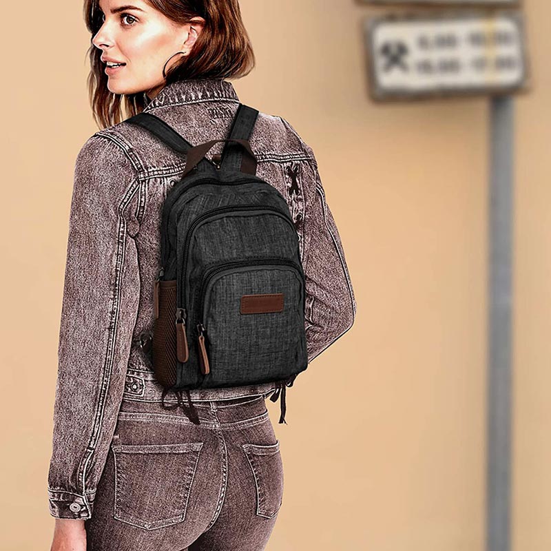 Multi-Carry Large Capacity Waterproof Anti-theft Sling Bag Backpack